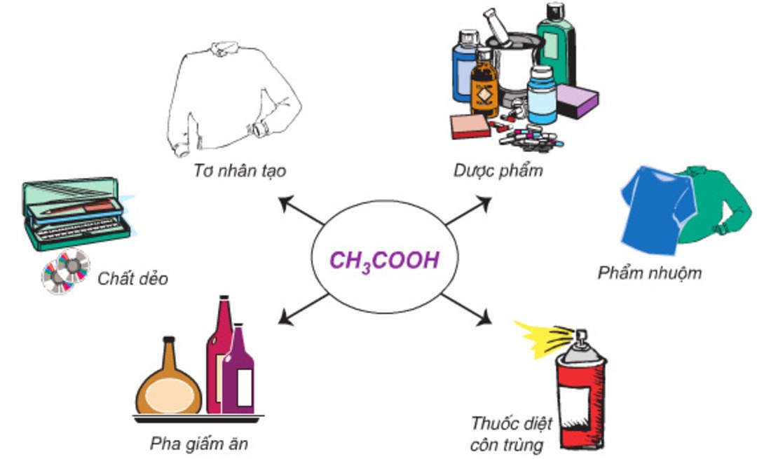 Những ứng dụng quan trọng của hóa chất axit axetic trong cuộc sống mà ta thường thấy