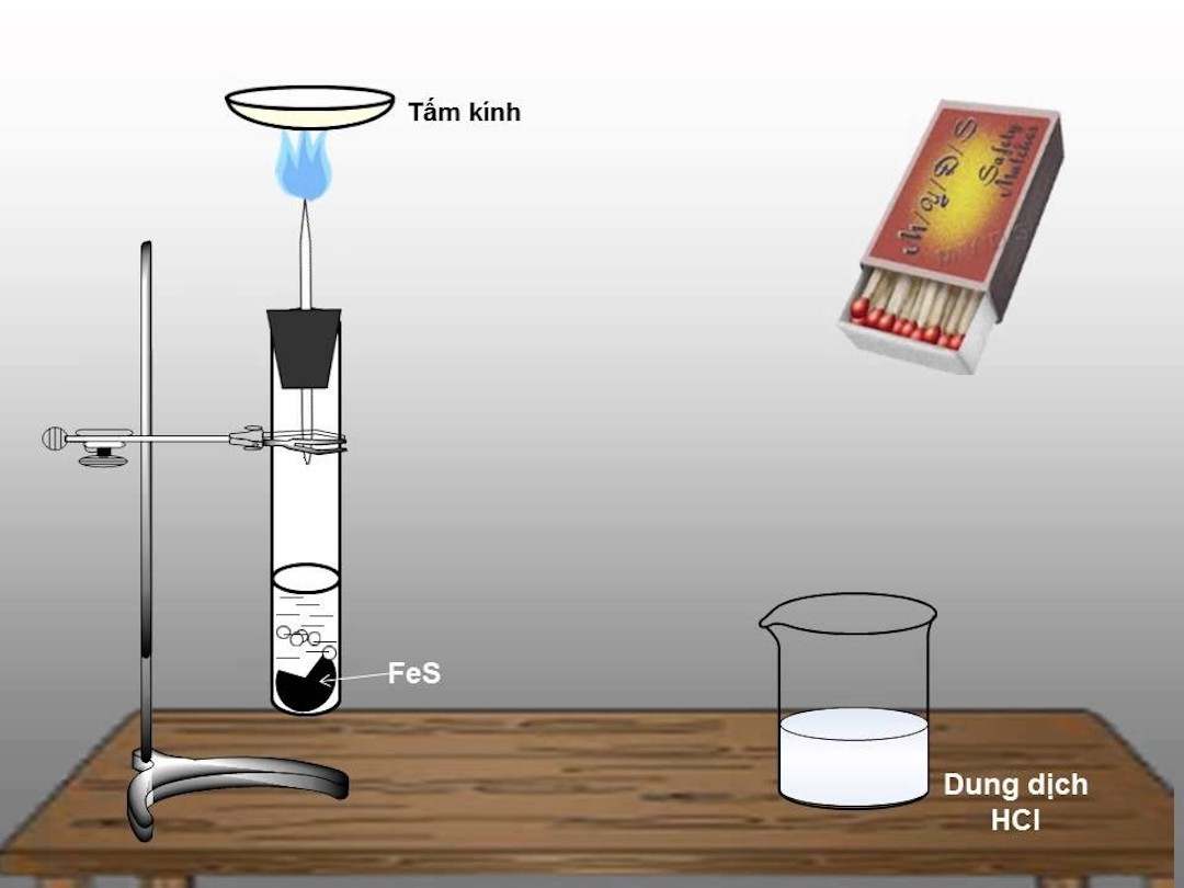 H2S chủ yếu được điều chế trong phòng thí nghiệm