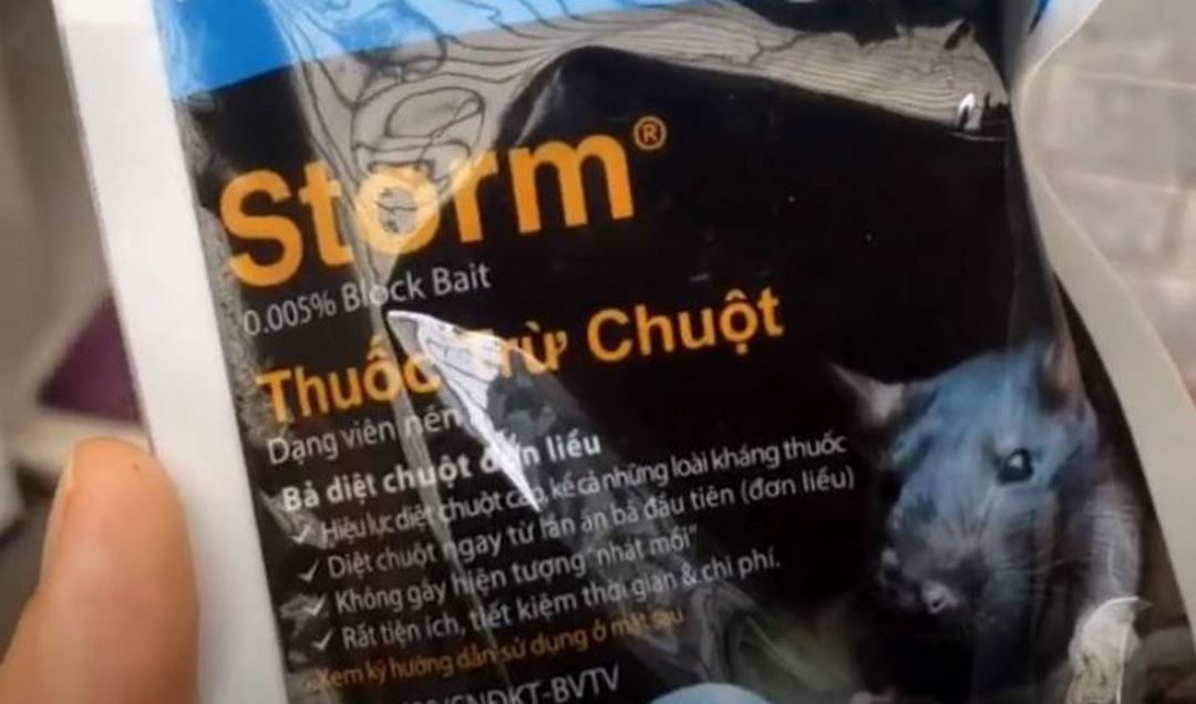 Lưu ý sử dụng bả diệt chuột Storm an toàn